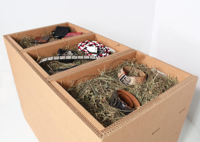 banco reception ecologico