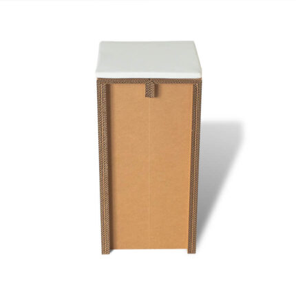 sgabello alto in cartone