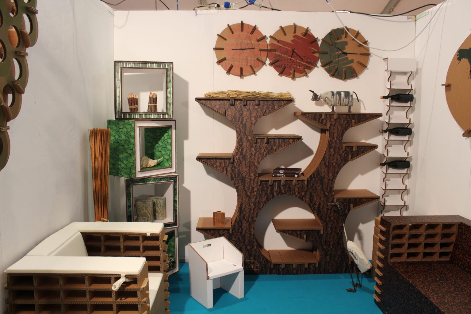 Espositori sostenibili in cartone