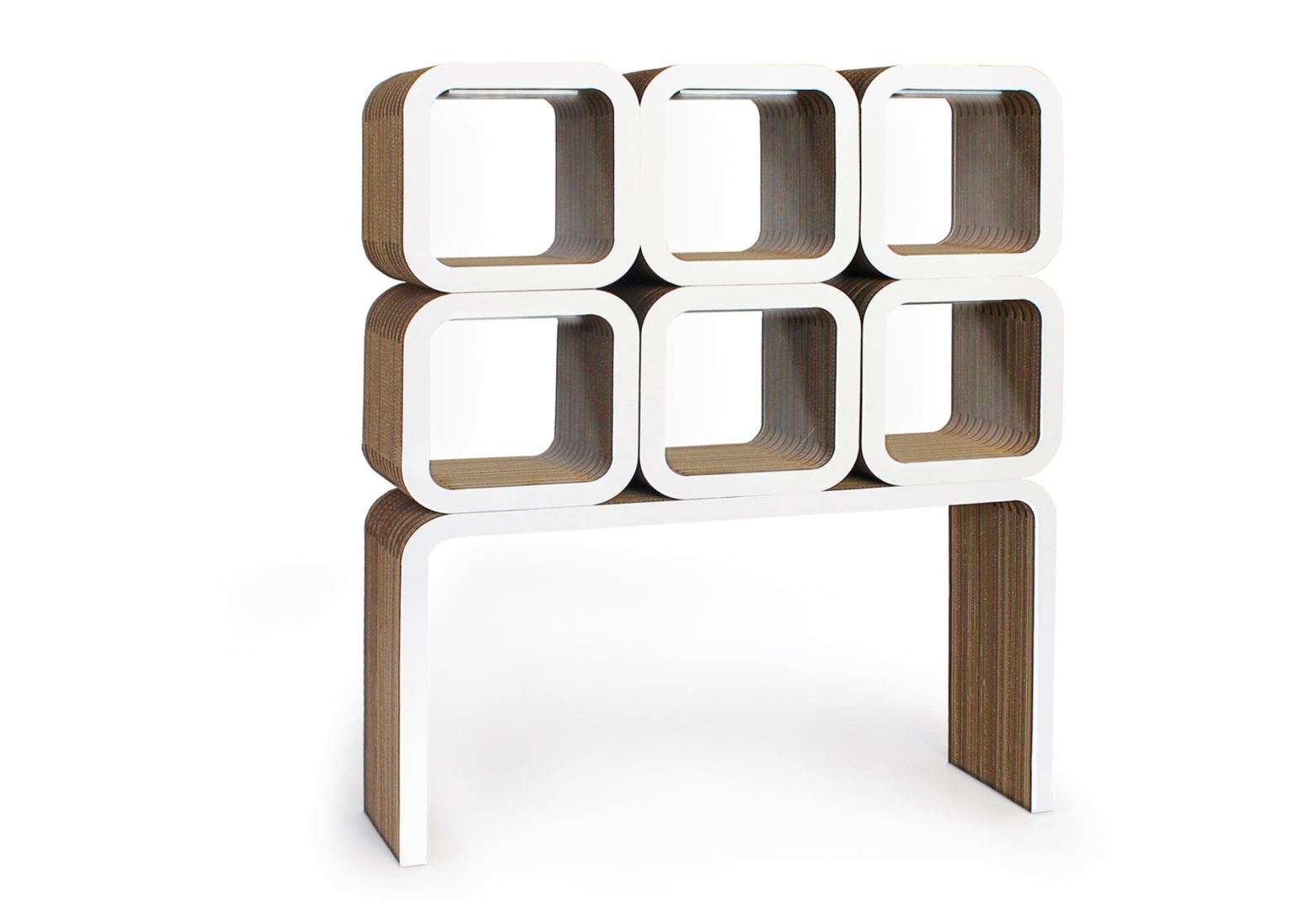 Espositore in cartone a cubi