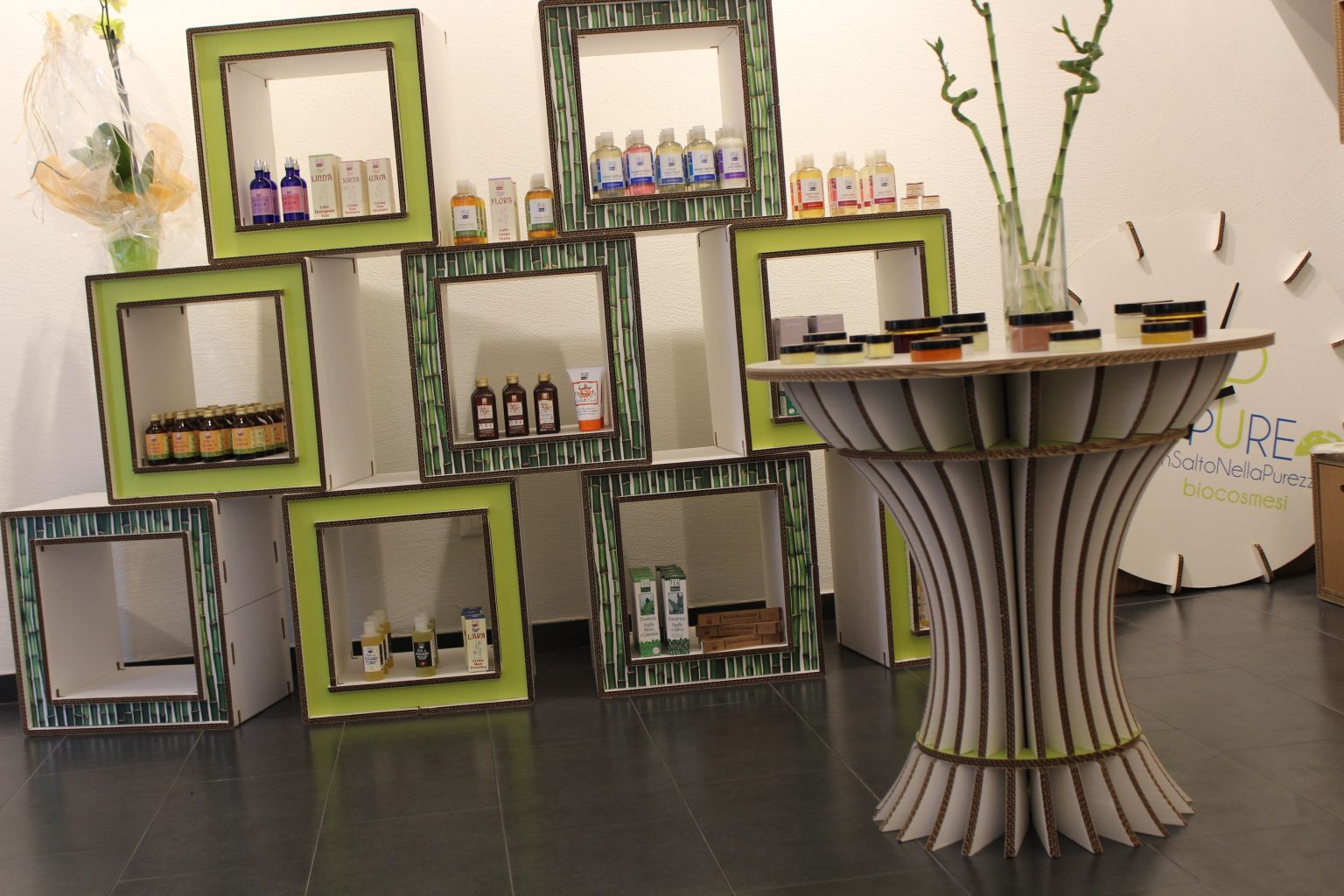 arredi ecologici per negozi