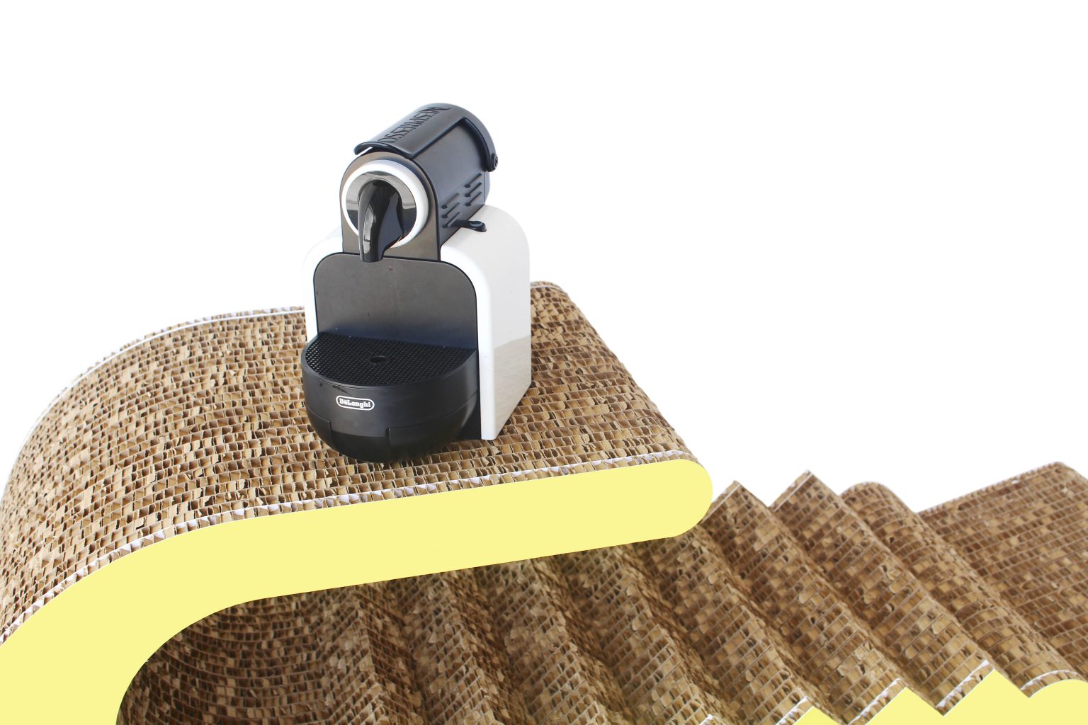 Espositore ecologico per Pitti