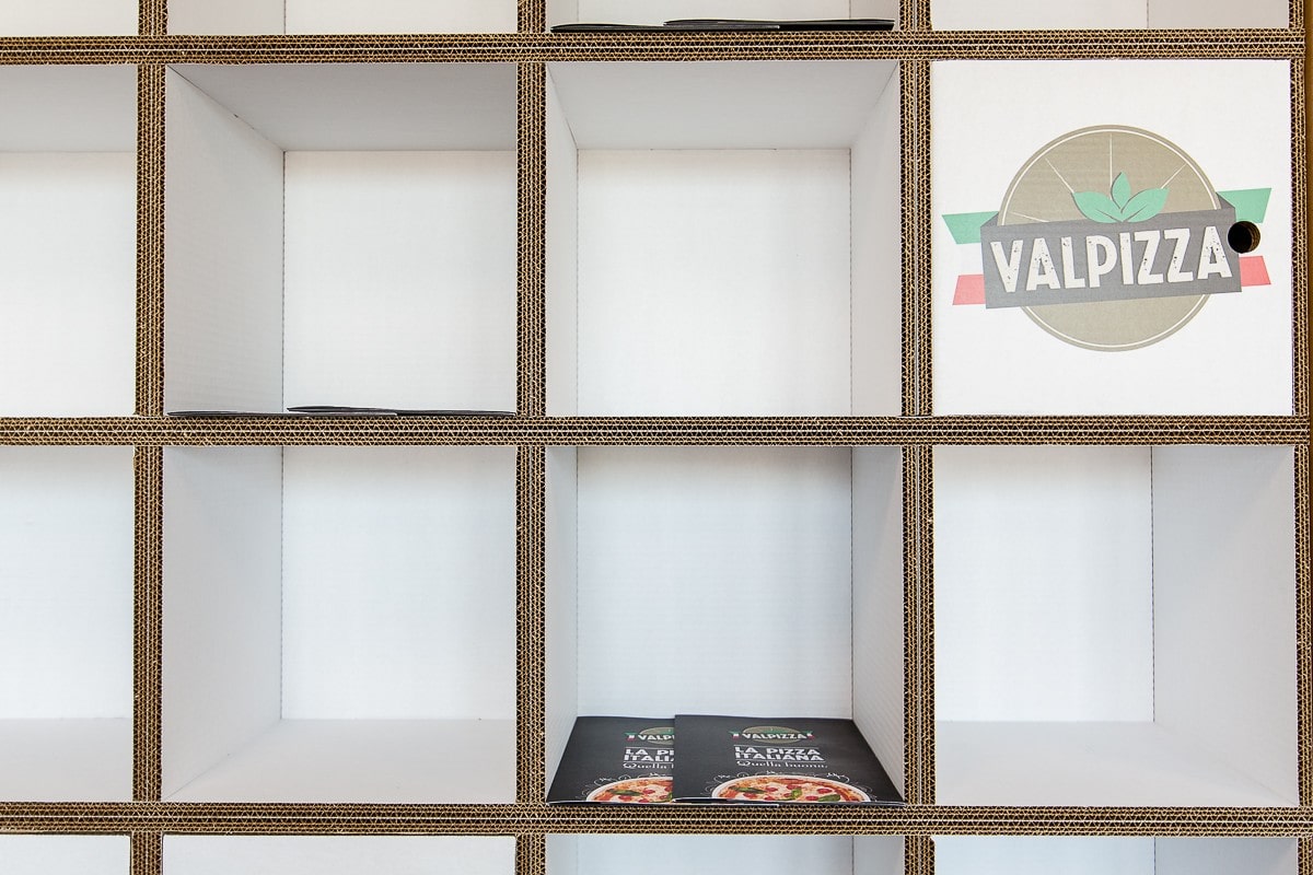 scaffali ecologici per negozi