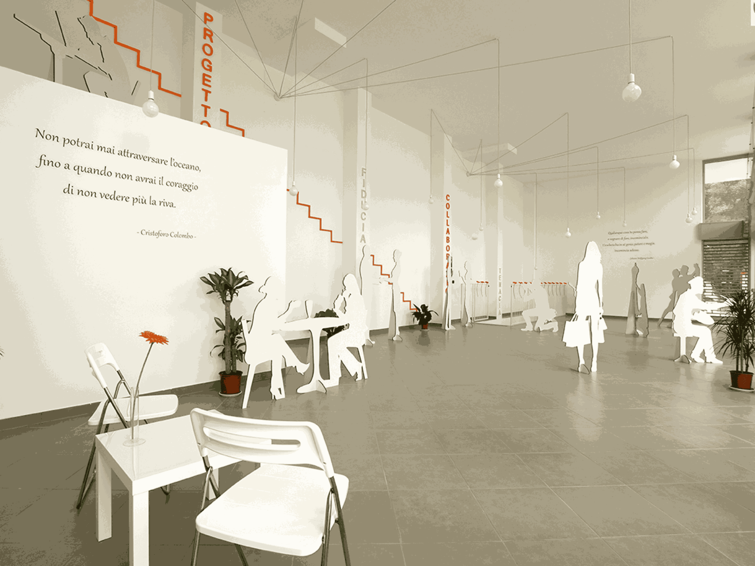 scenografie in cartone