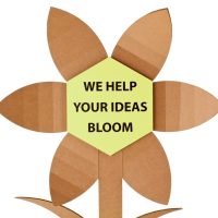 Espositore a fiore VICE in cartone