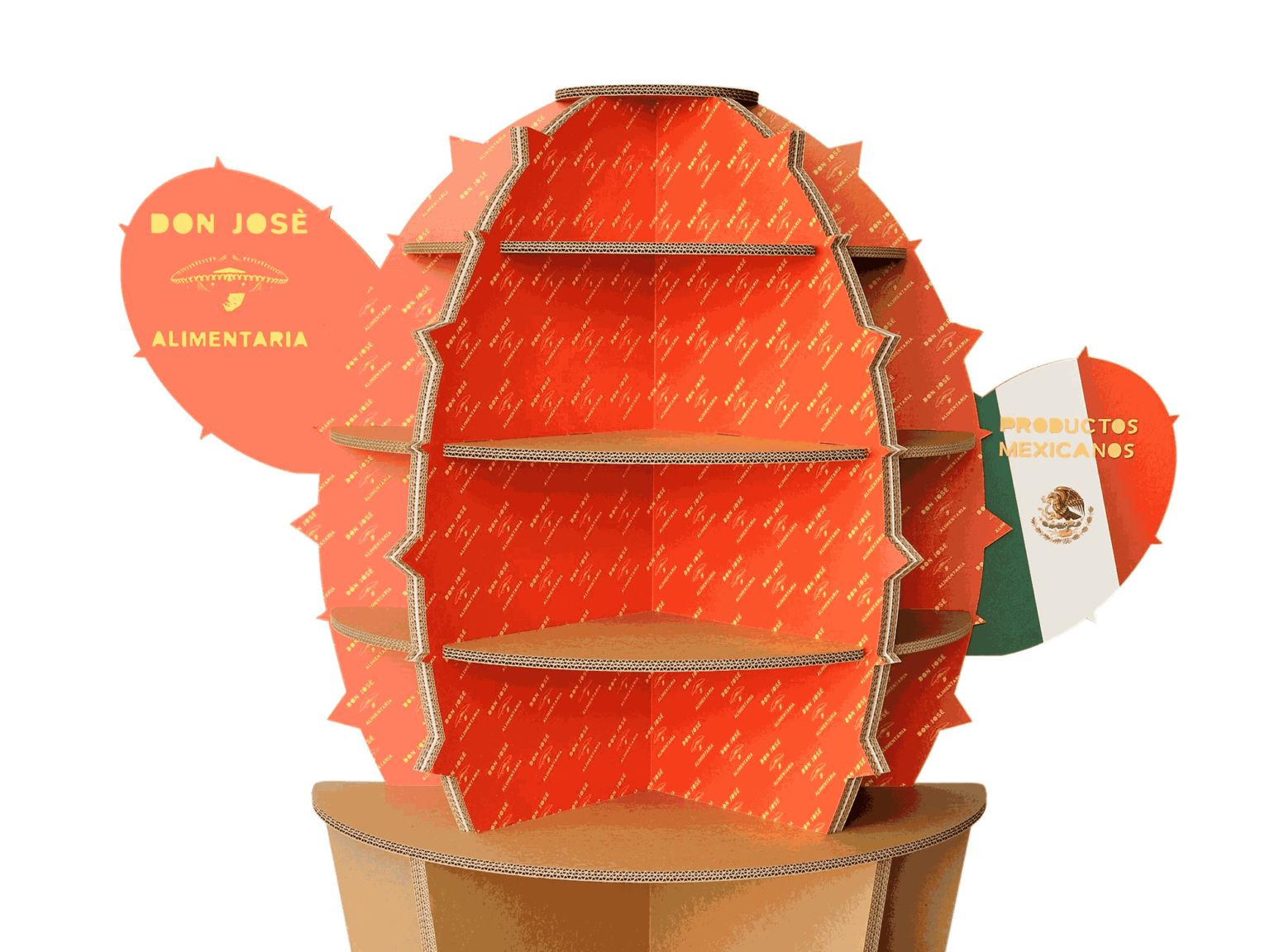 Espositore personalizzato in cartone