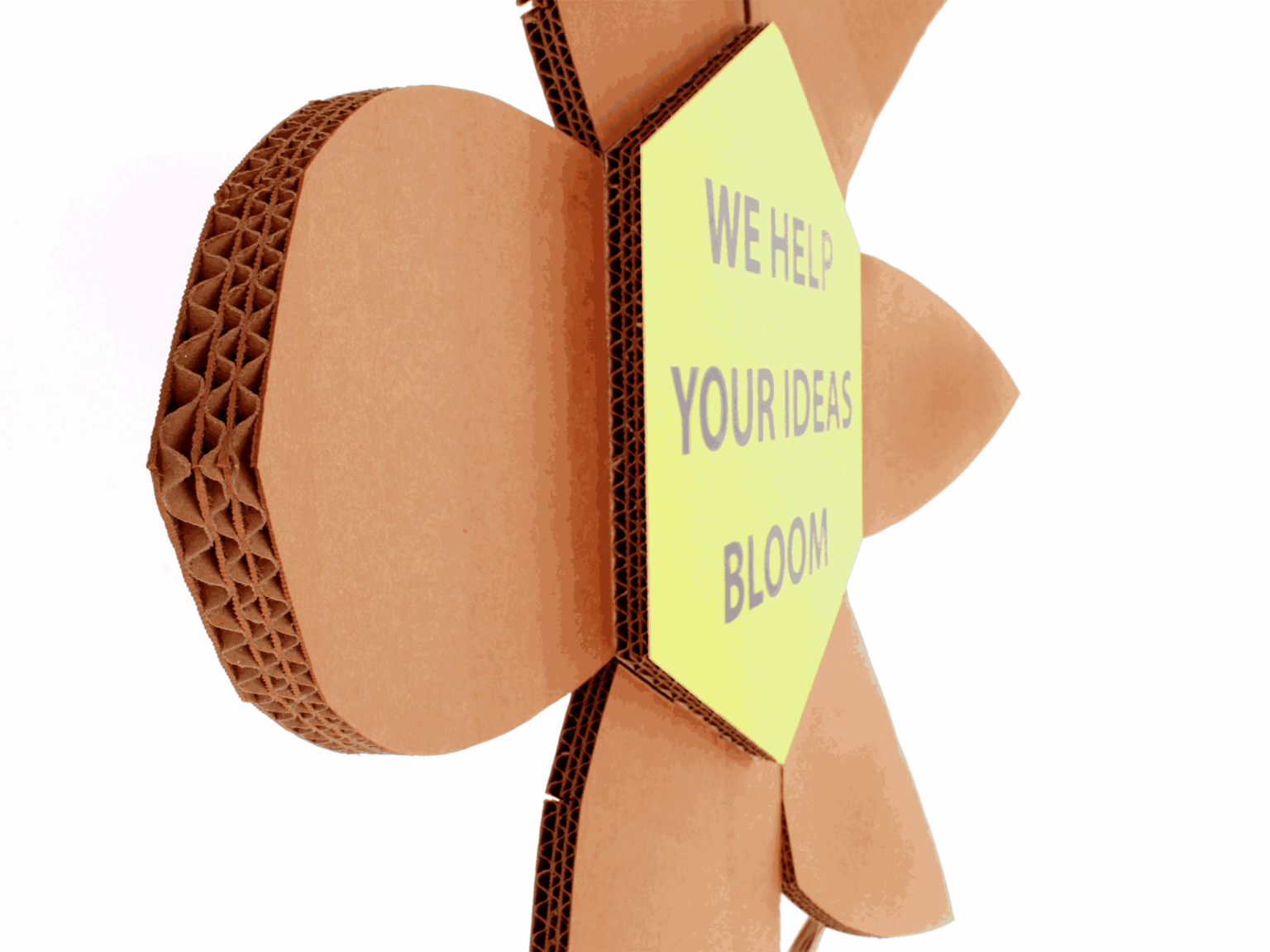 Espositore a fiore da banco in cartone Vice