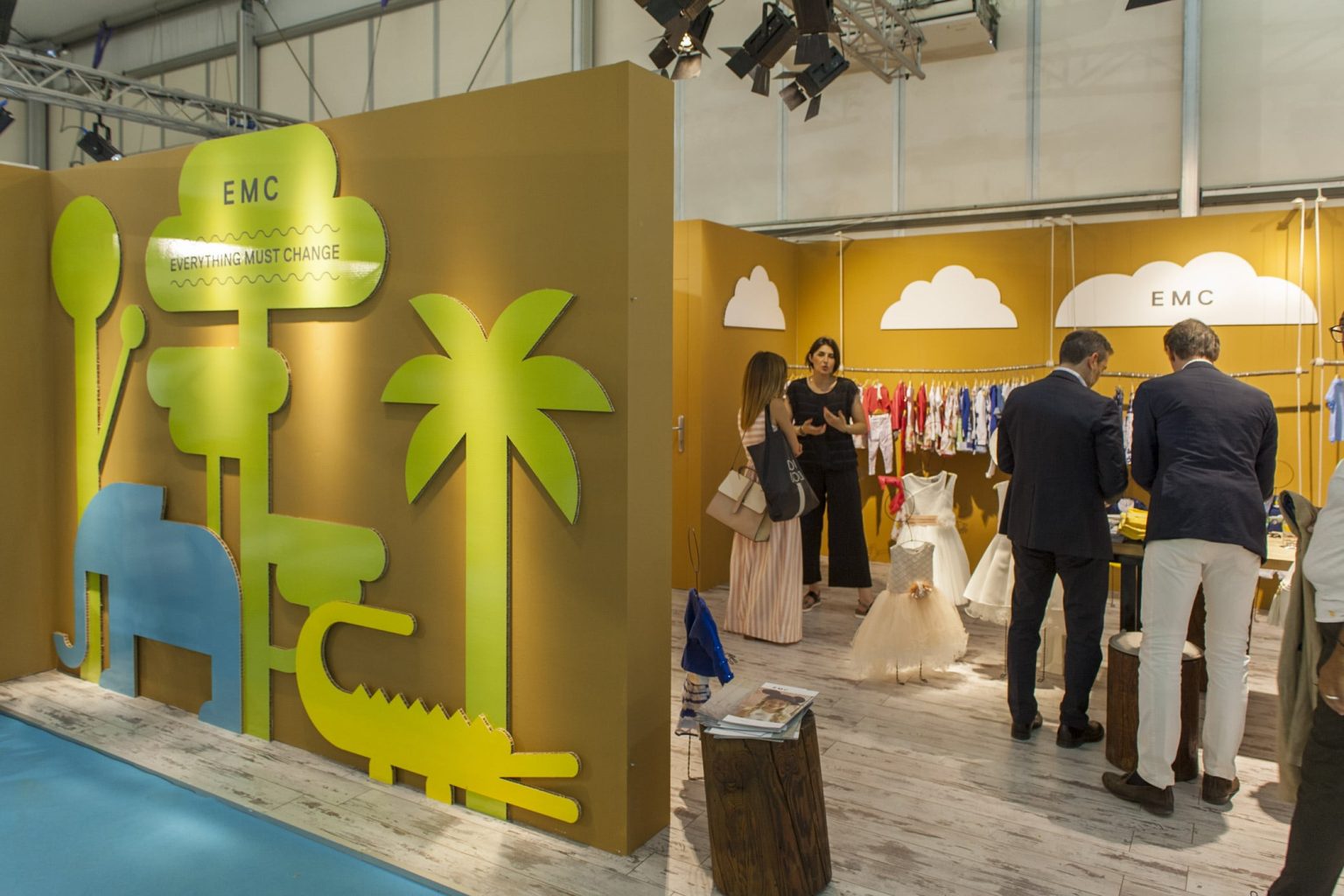 allestimento eco sostenibile