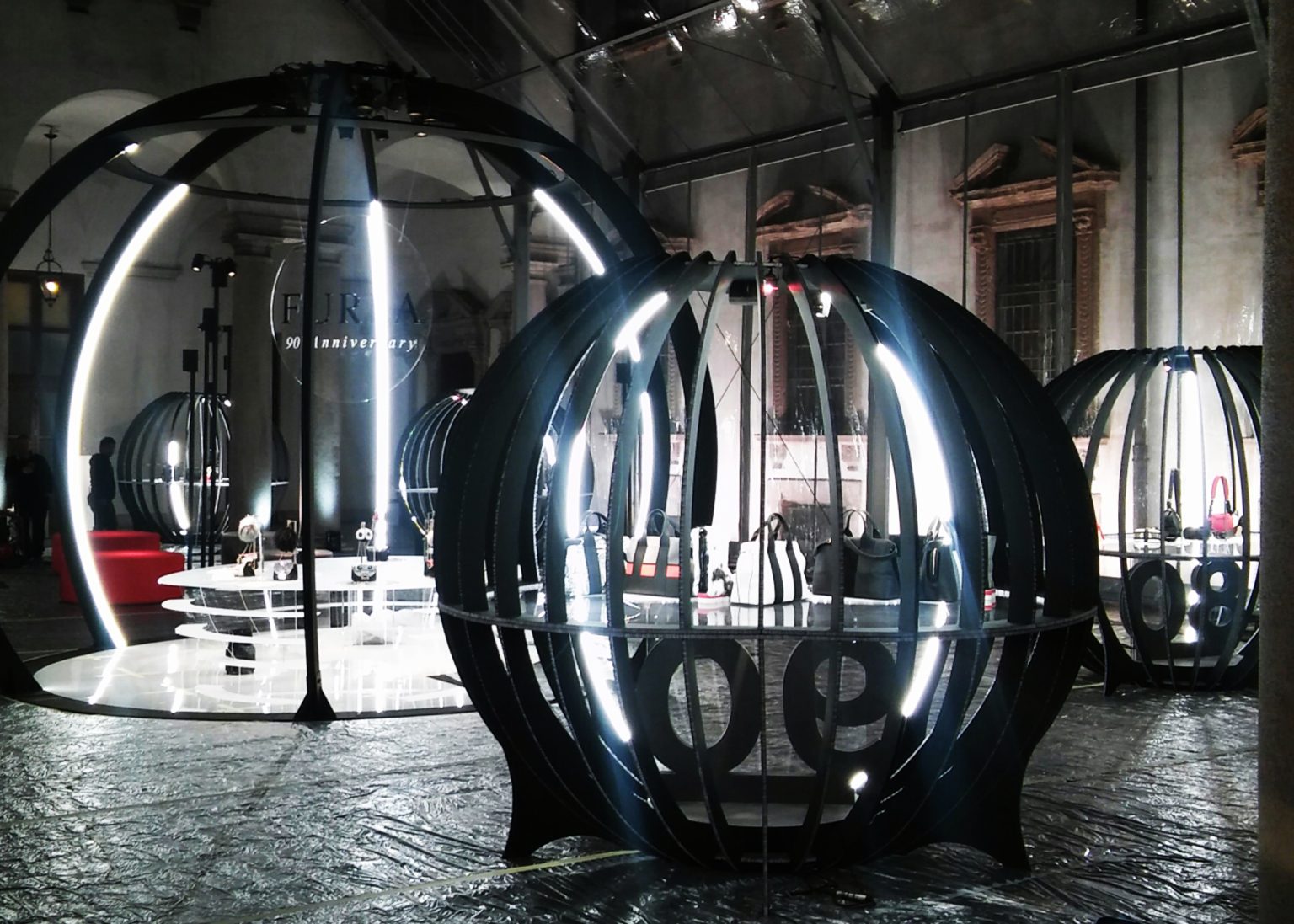 allestimento scenografico