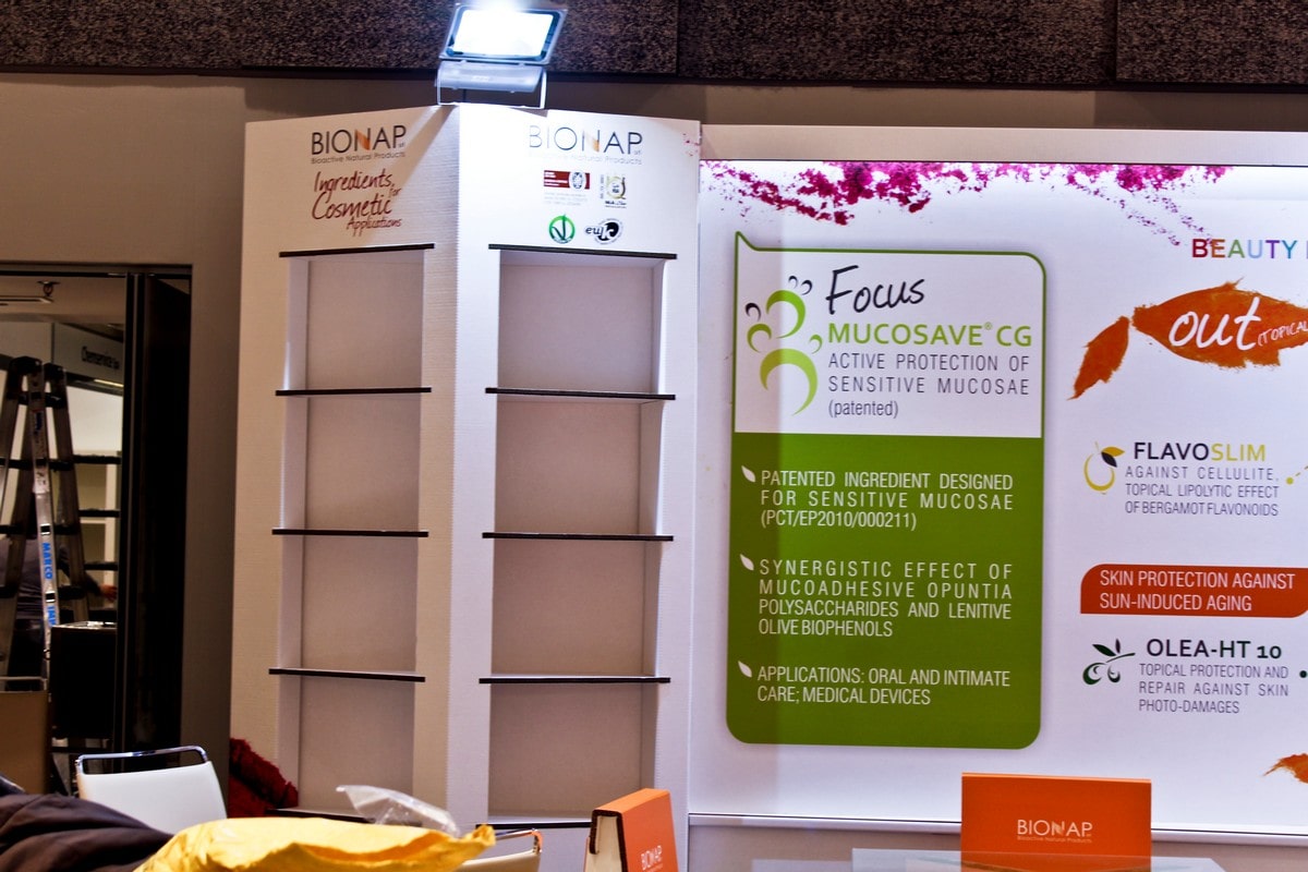 allestimento in cartone