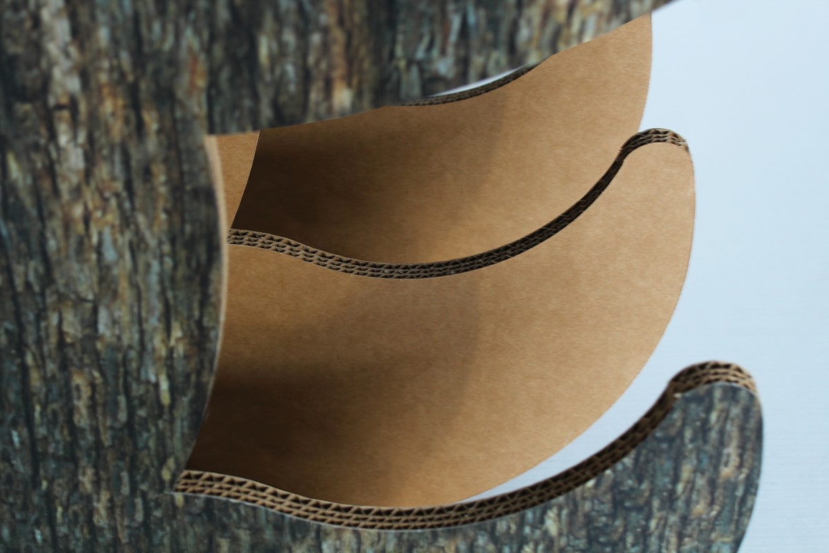 espositore in cartone ad albero