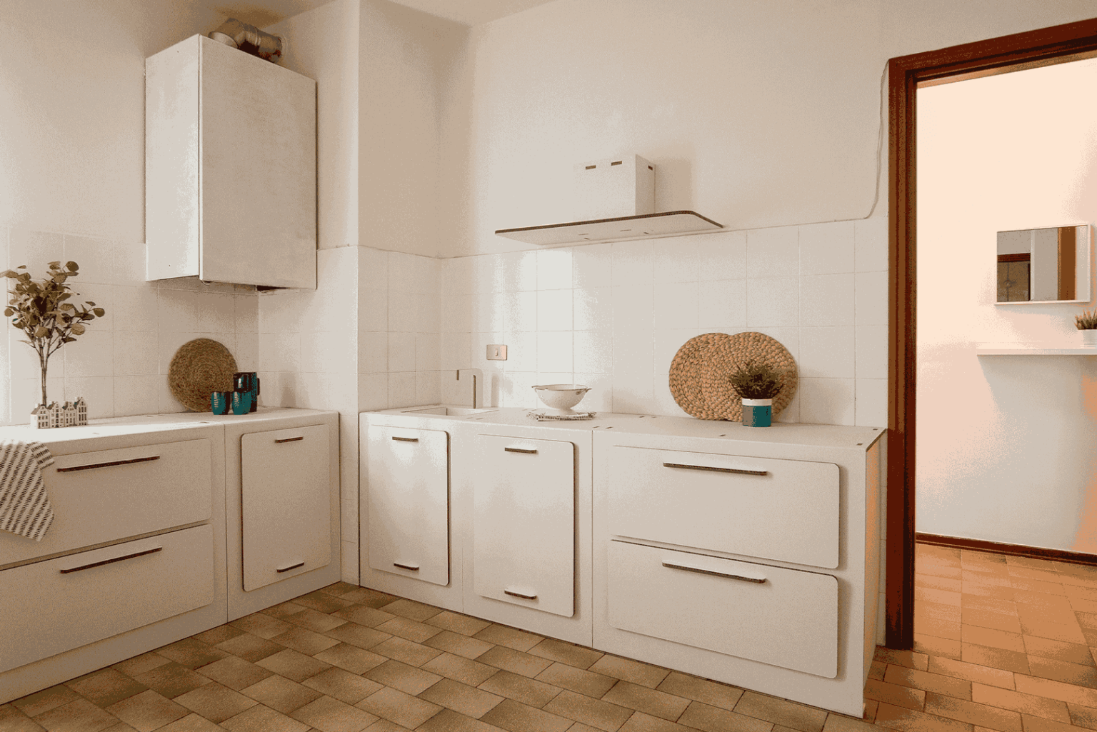 allestimento con cucina Gioia