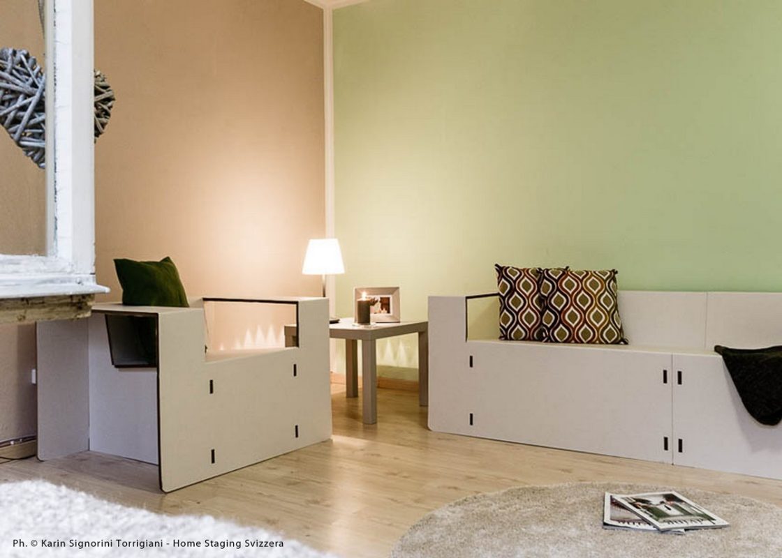 divani e poltrone in cartone