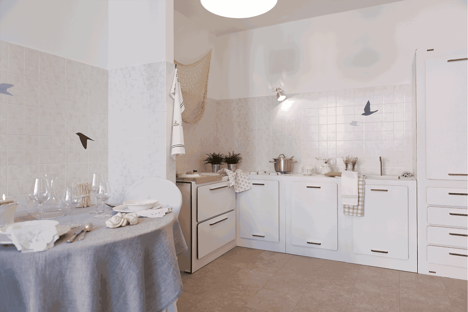 mobili in cartone per home staging