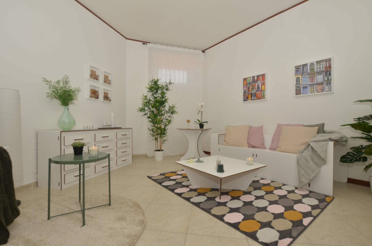 area living in cartone