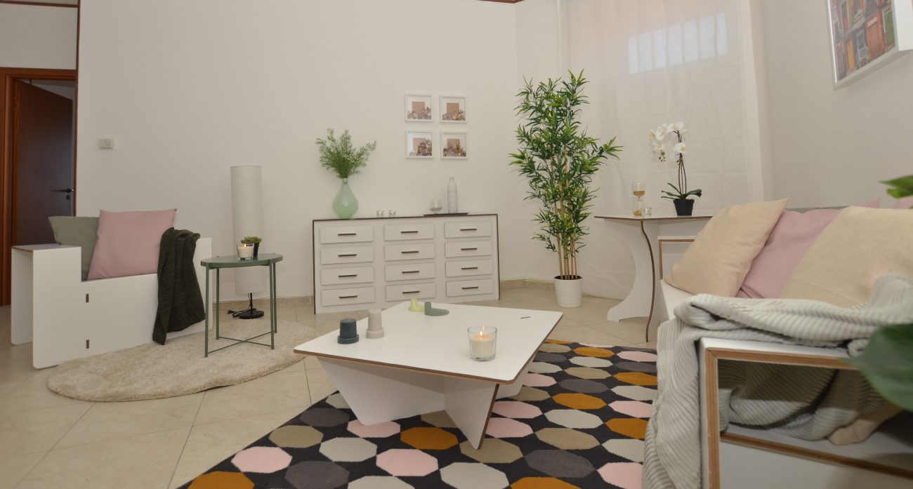 arredi area living ecologici home staging