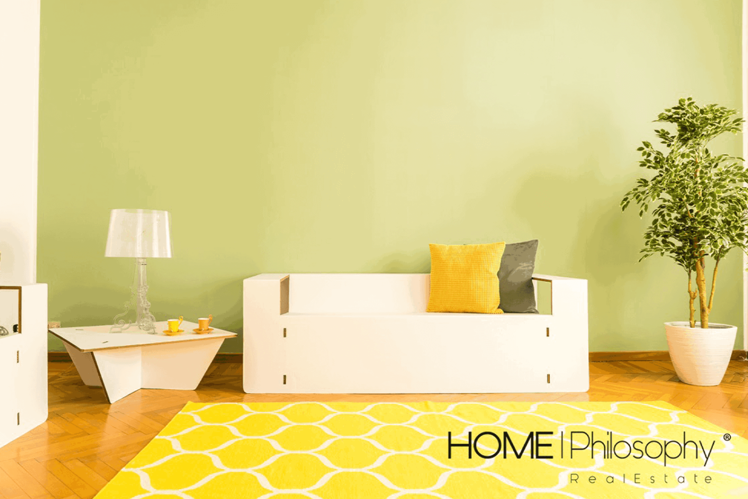 arredo in cartone per home staging