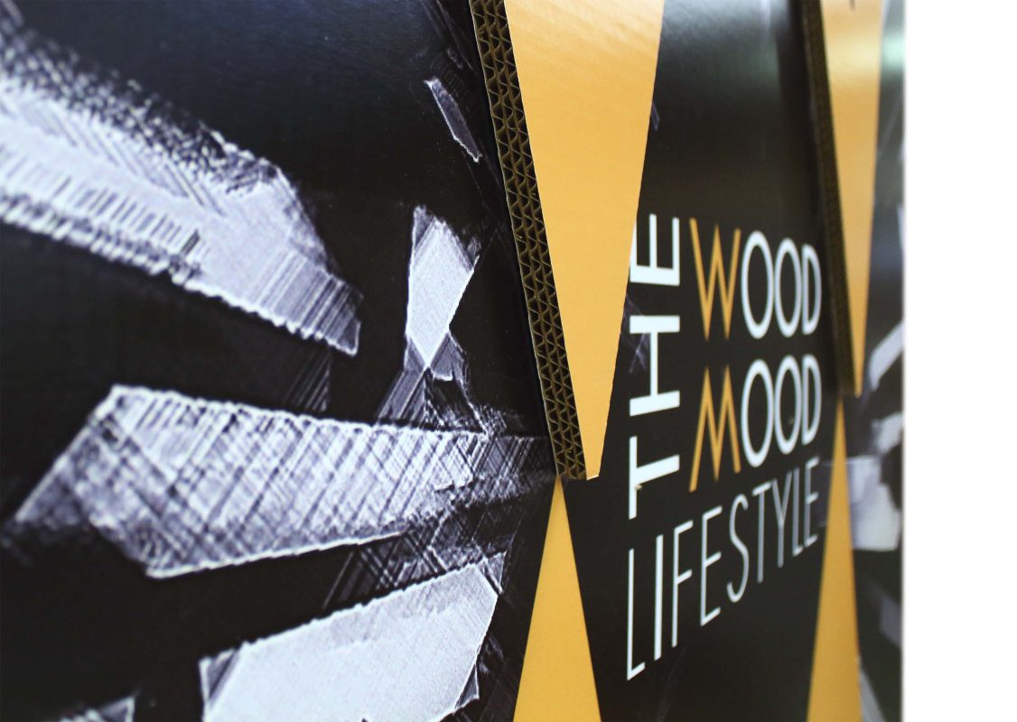 pannello pop up un cartone