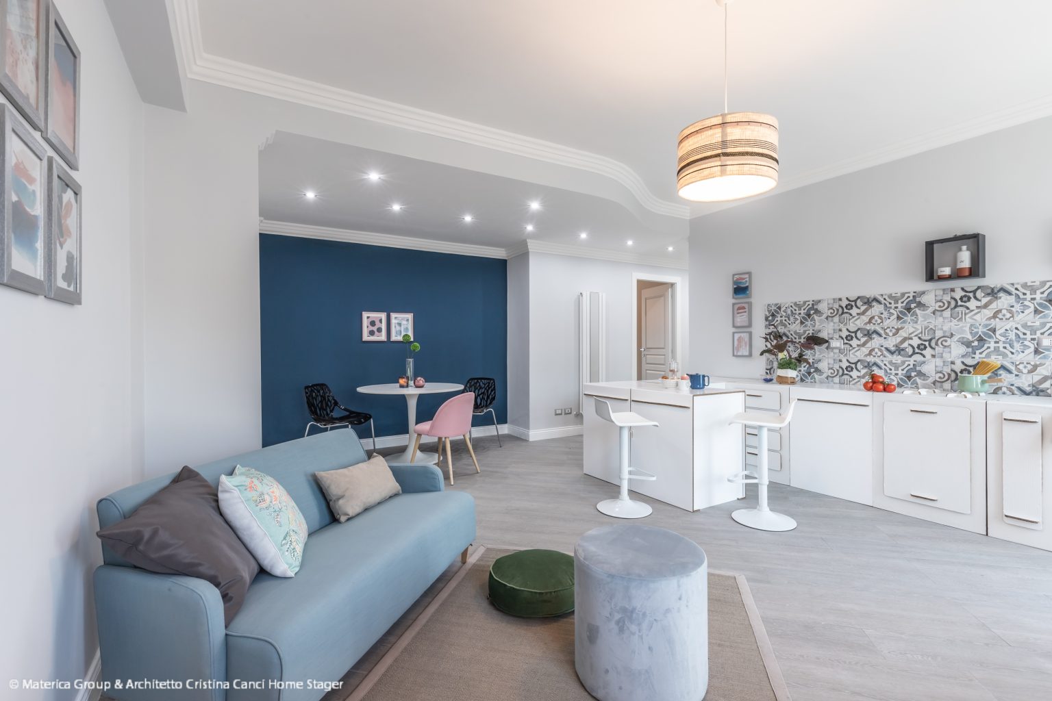 zona living ecologica materica