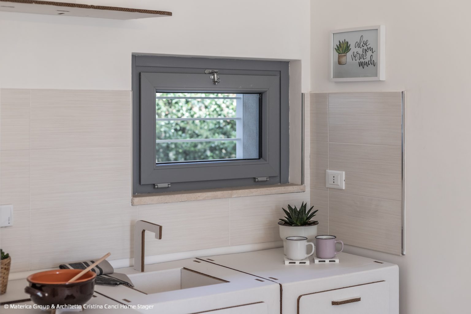 cucina allestimento home staging materica group