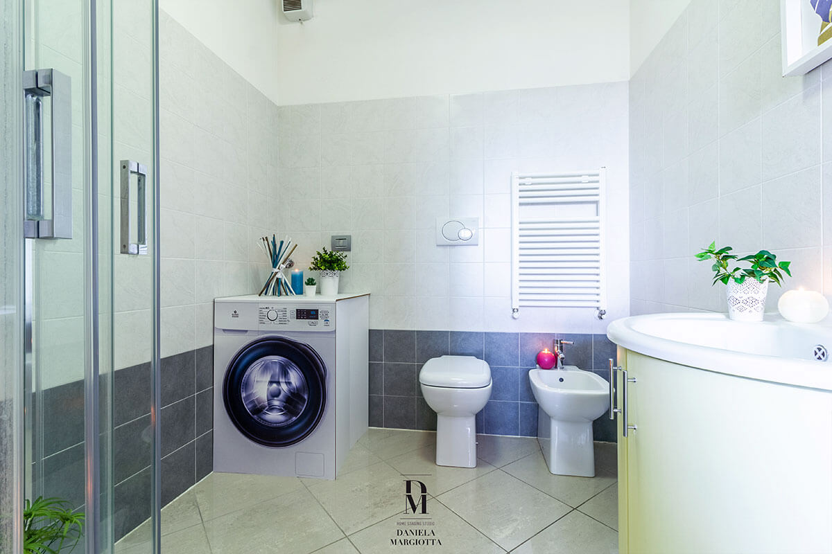 allestimento home staging bagno