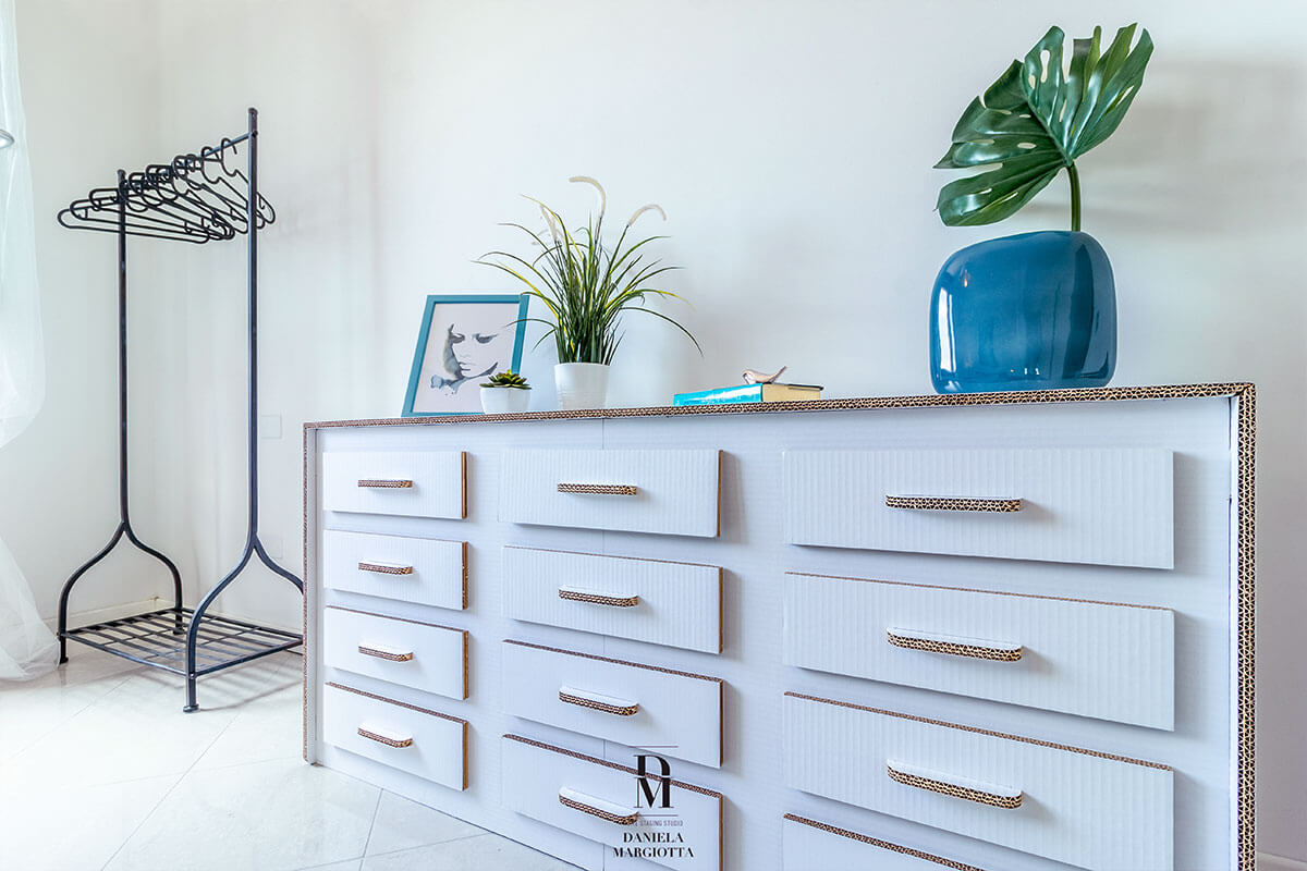 credenza ecologica home staging