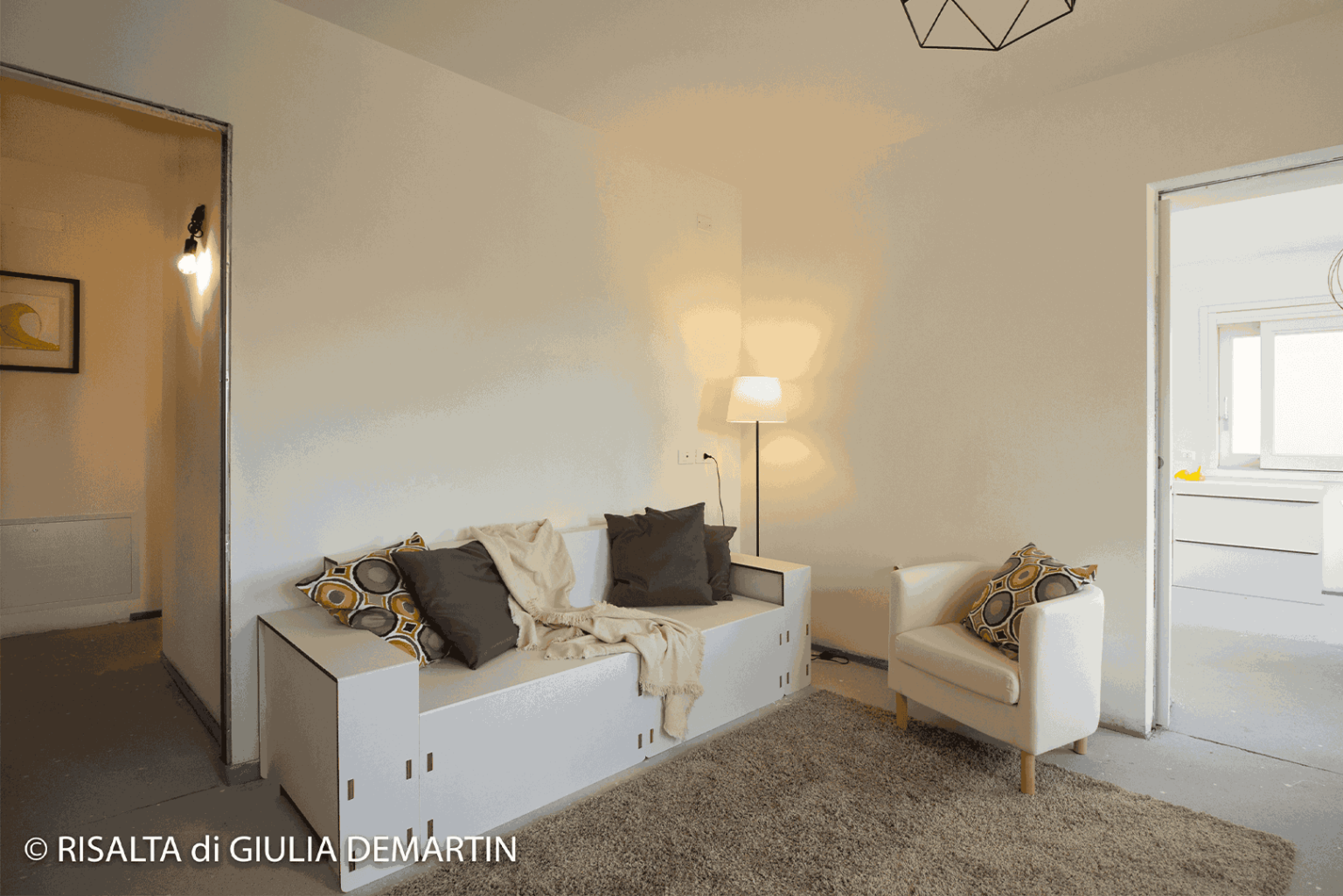 home staging zona giorno
