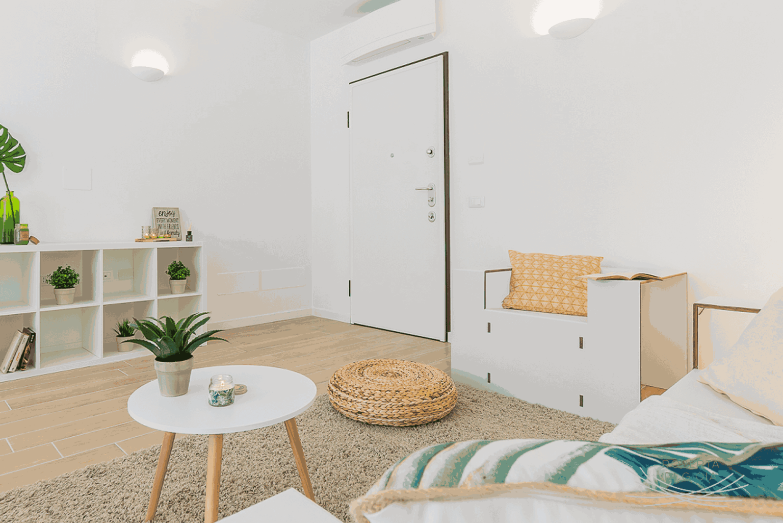 valorizzazione immobiliare con mobili in cartone