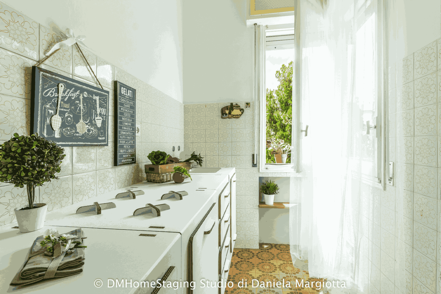 allestimento home staging per cucina