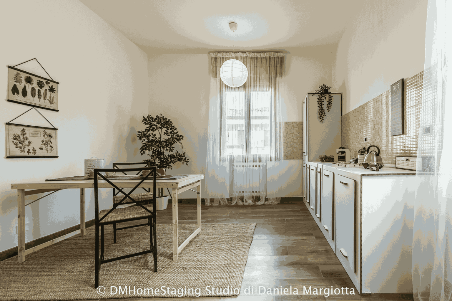 mobili living in cartone