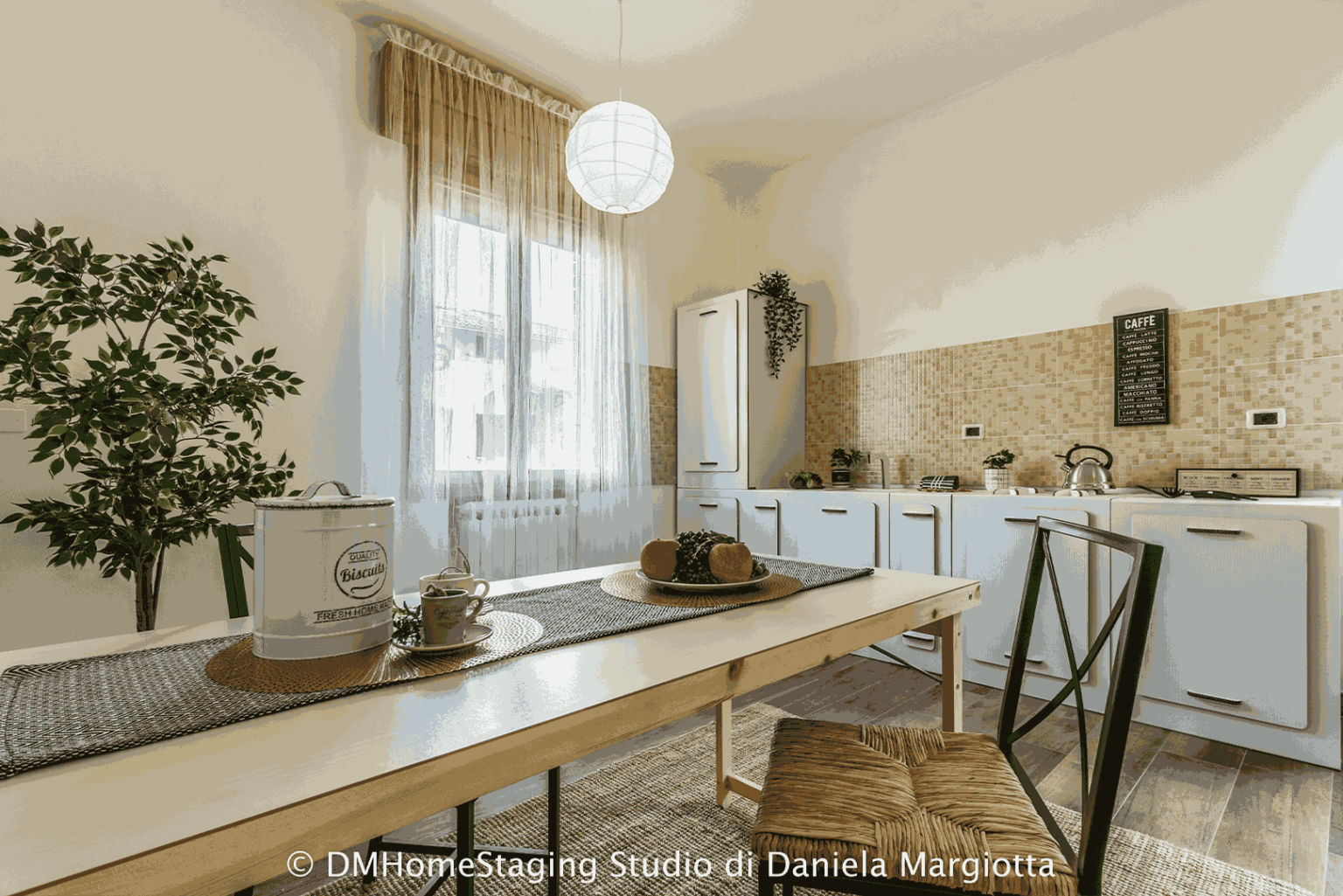 allestimento cucina classica