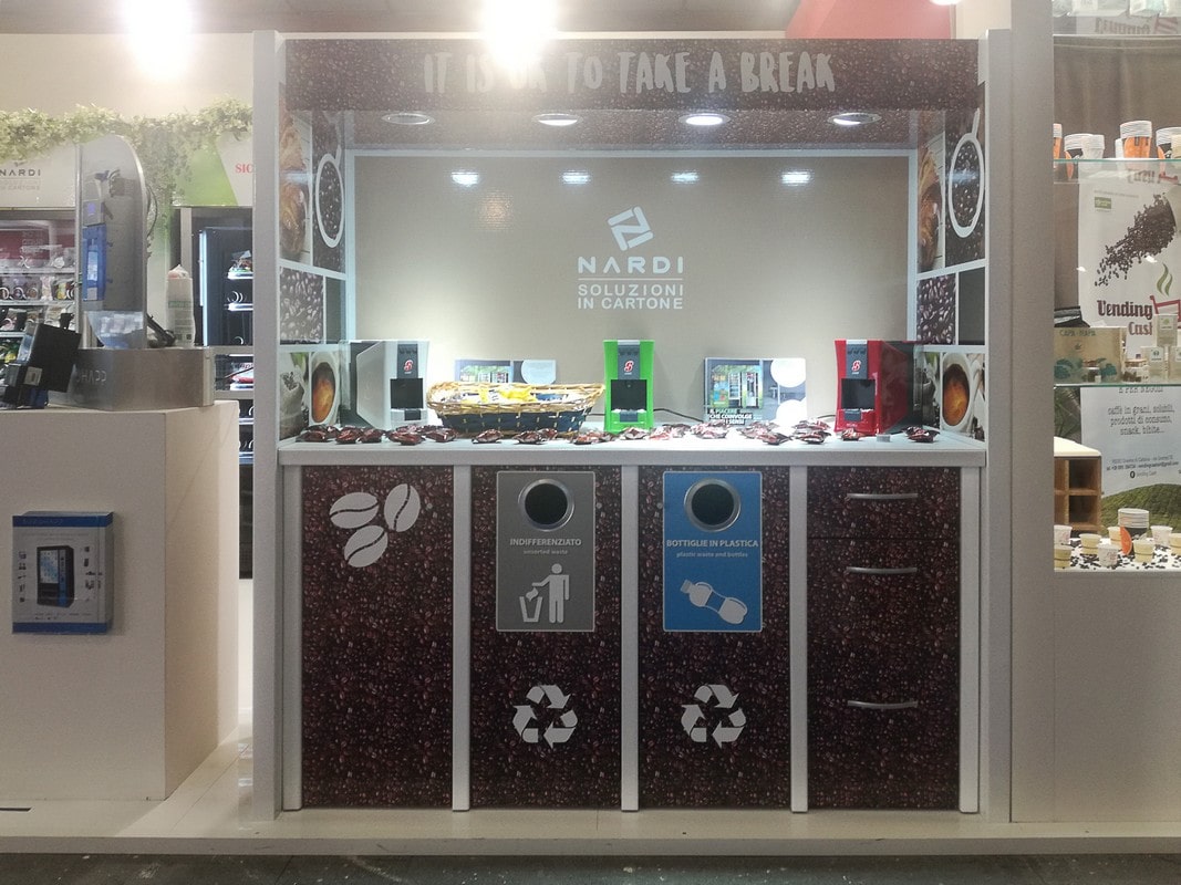 Sicily vending mobili in cartone OCS