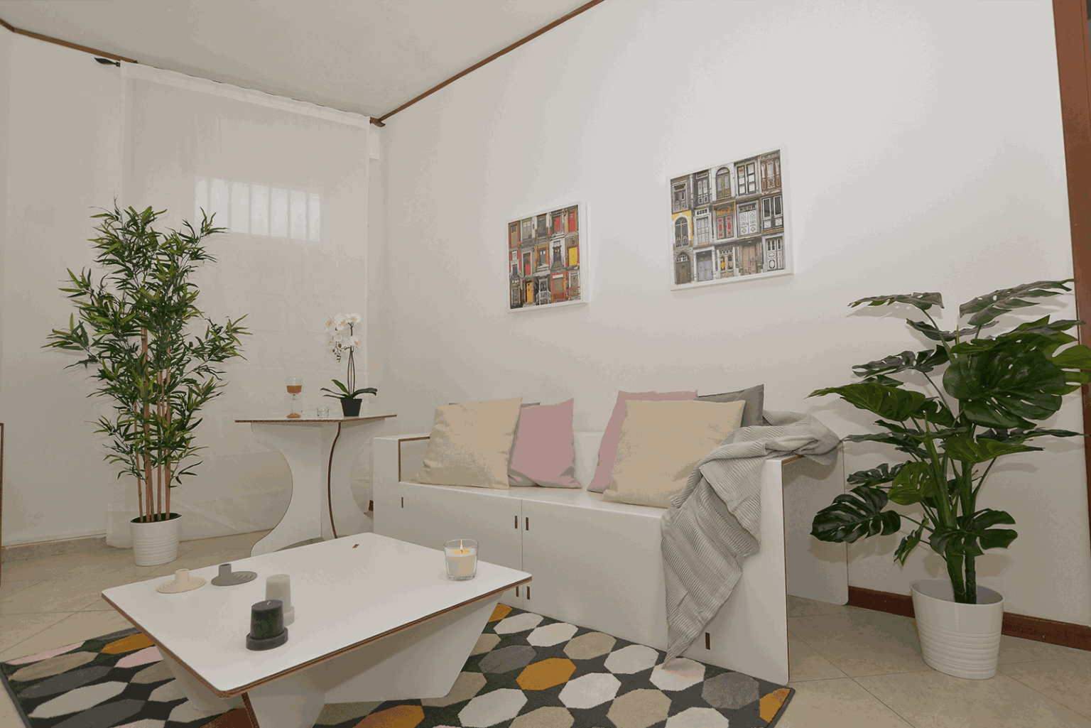 arredi ecologici in cartone homestaging