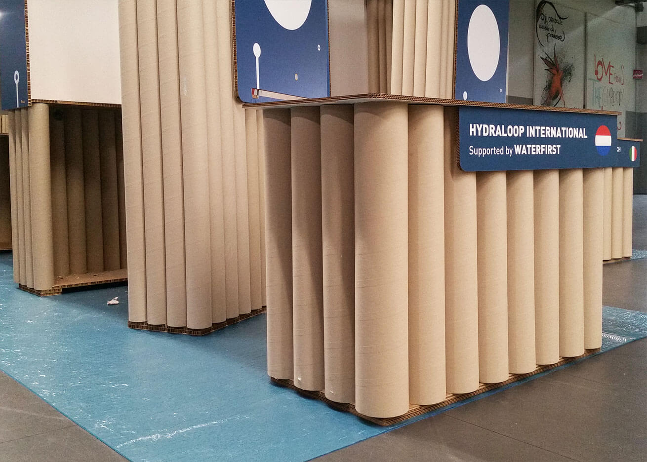 allestimento in fiera ecologico