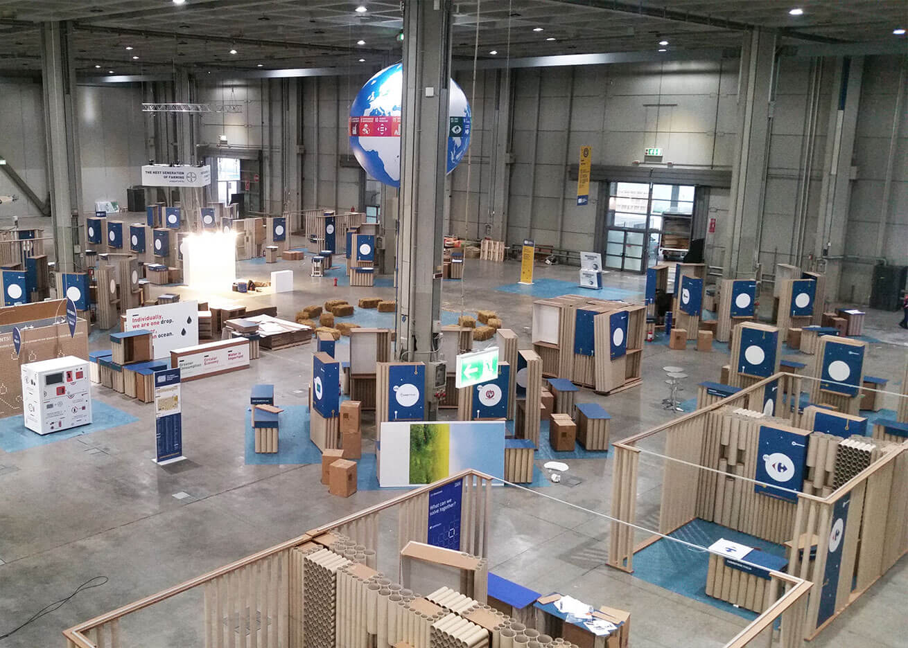 allestimento in fiera