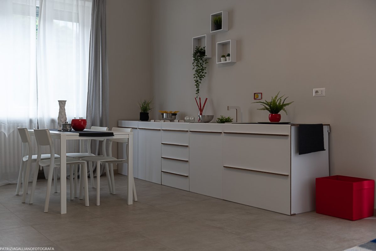 cucina home staging classica