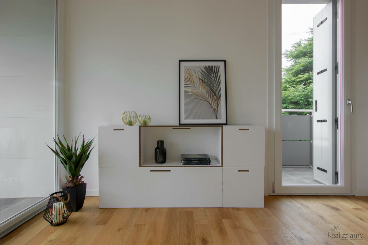 mobile soggiorno home staging