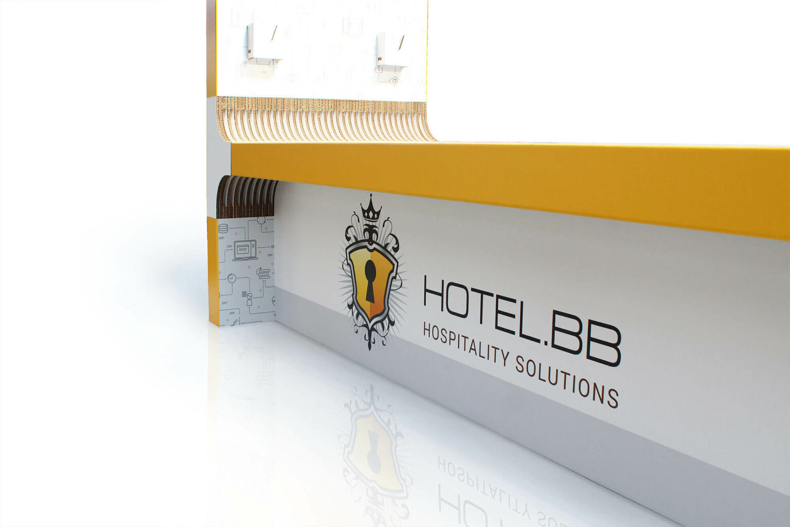 espositore ecologico