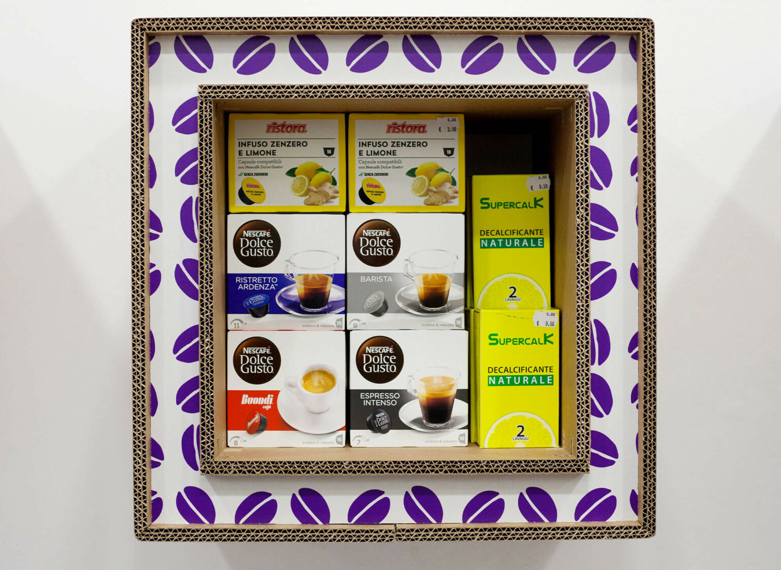 eco espositori in cartone