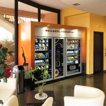 allestimento zona distributori automatici