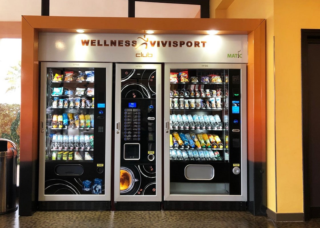 allestimento area vending