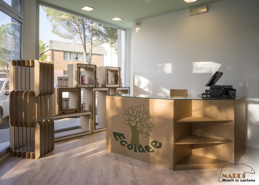 arredo ecologico in cartone