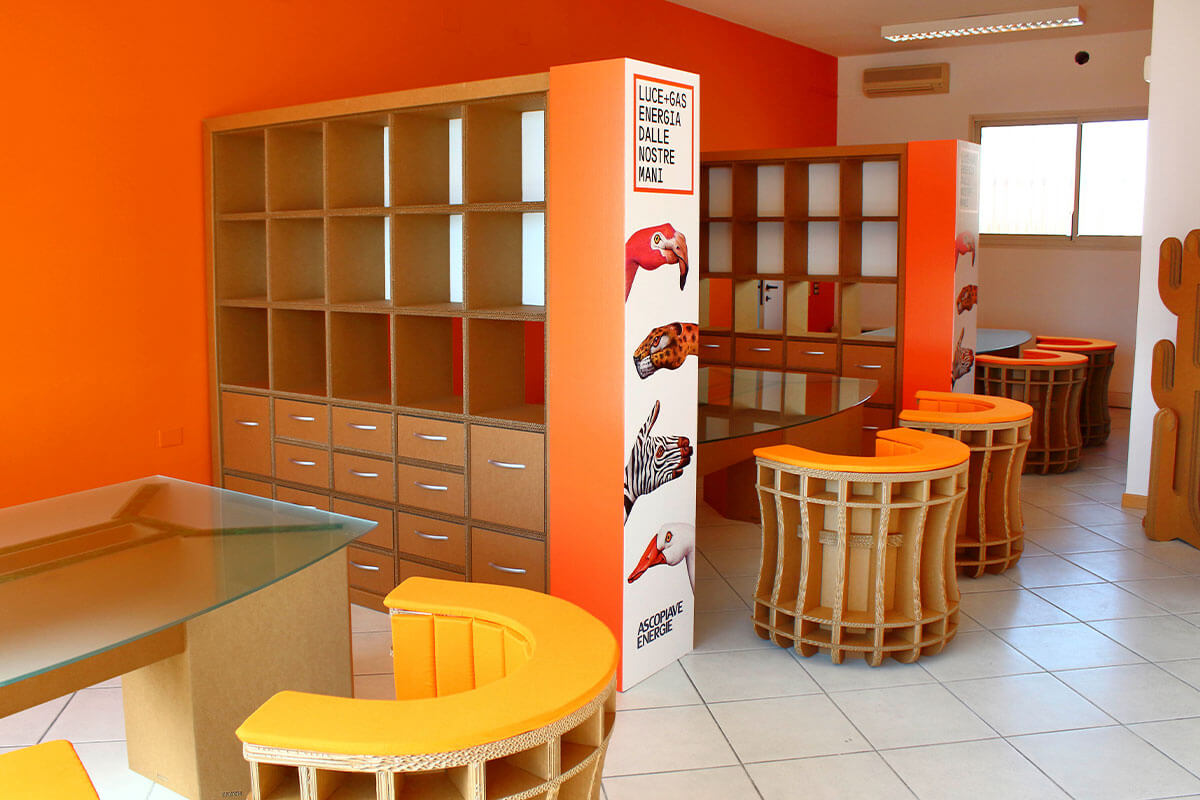 mobili uffici ecologici