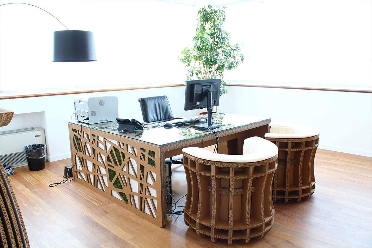 arredi in cartone per ufficio