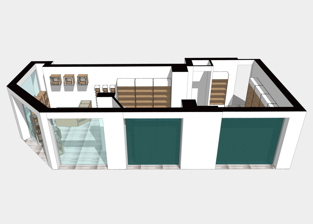 progettazione negozi