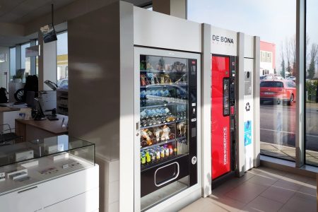 allestimento zona vending