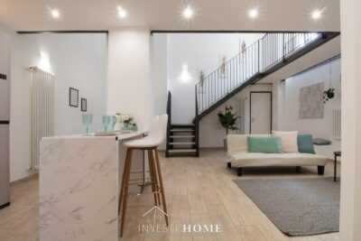 zona giorno in cartone