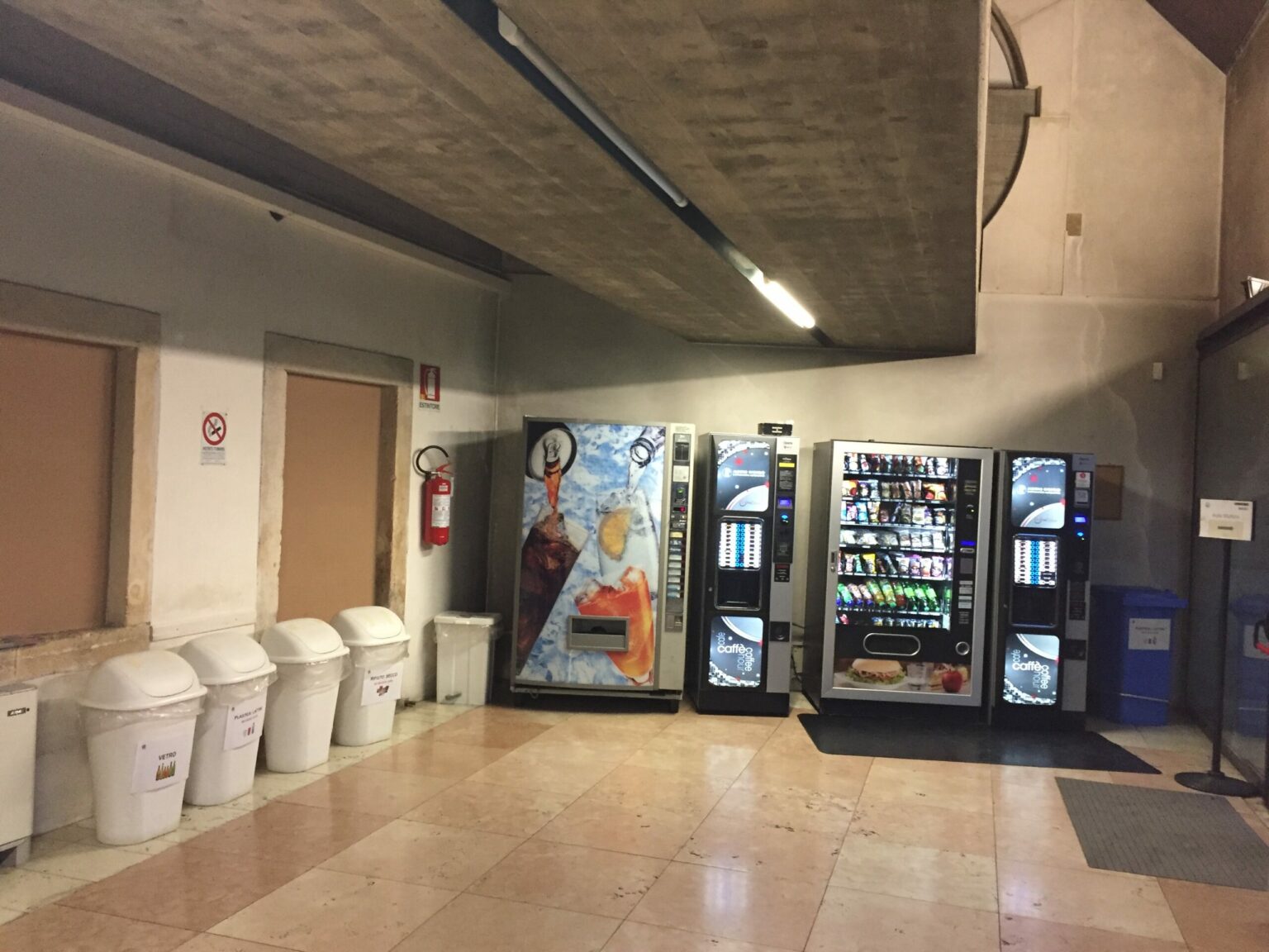 allestimento area break