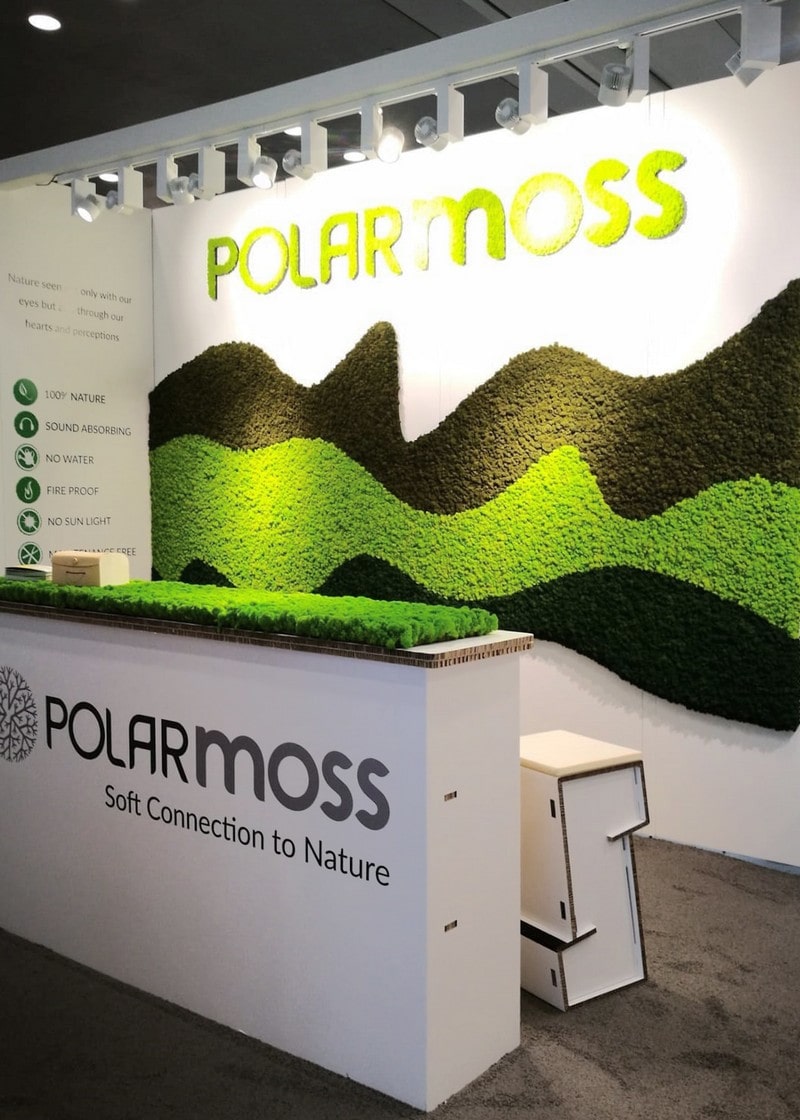 allestimento fieristico in cartone