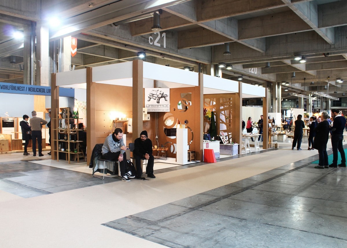 allestimento ecologico per fiere